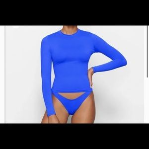 Skims swim long sleeve shirt